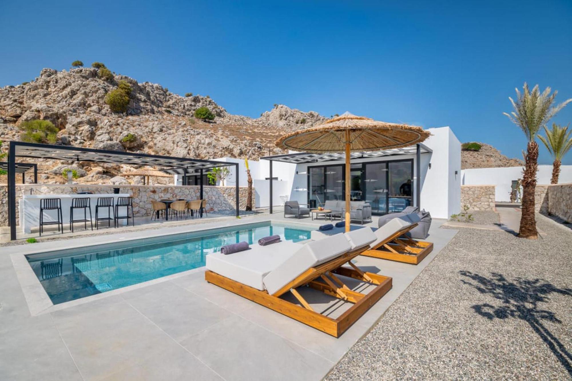 Zen Club Luxury Villas Kolymbia Exterior foto