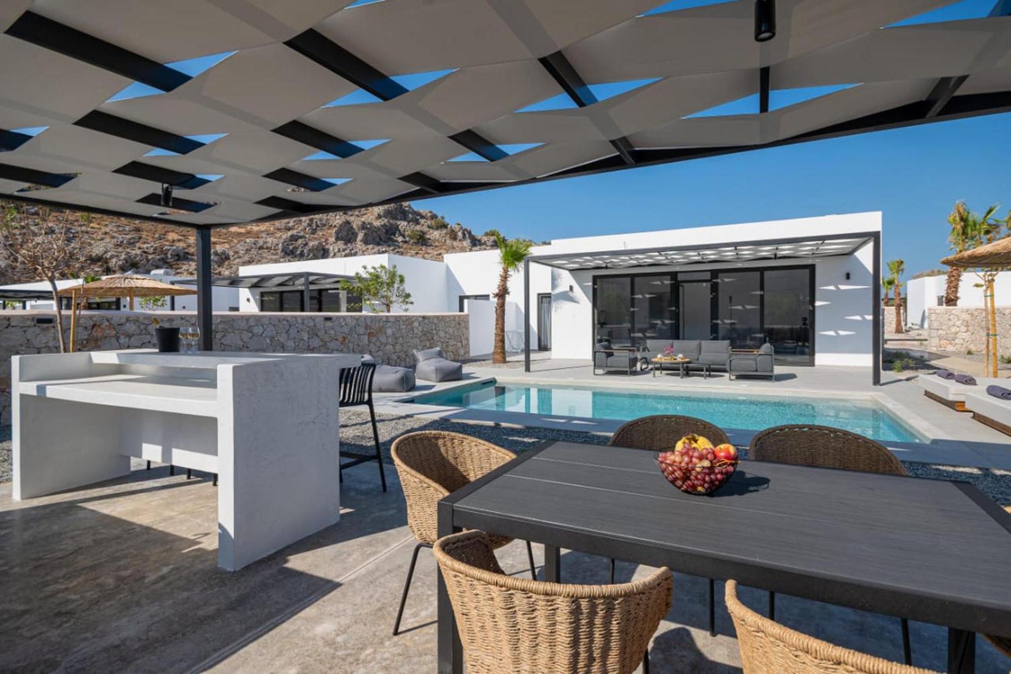 Zen Club Luxury Villas Kolymbia Exterior foto